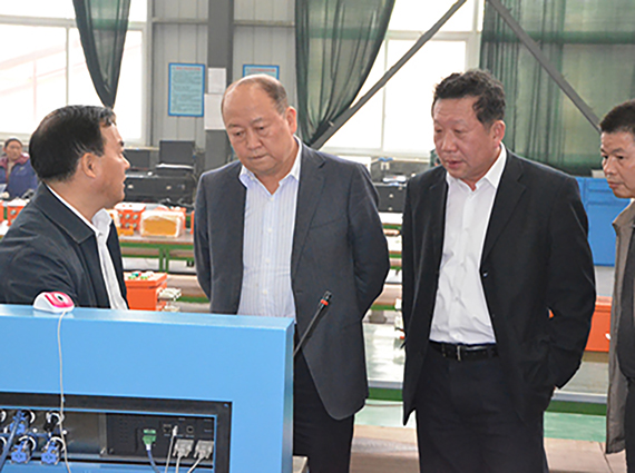 國(guó)家原煤礦安全監(jiān)察局副局長(zhǎng)彭建勛一行蒞臨&ldquo;湘潭恒欣&rdquo;視察工作