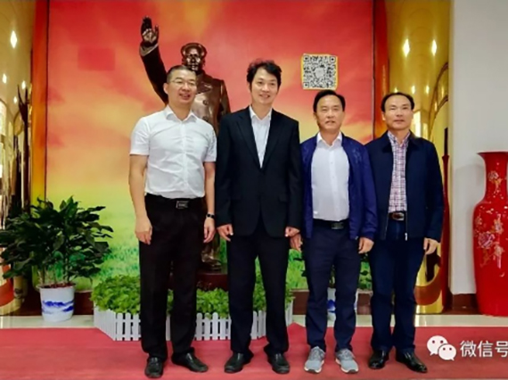 湖南省政府副秘書(shū)長(zhǎng)、辦公廳主任陳仲伯一行蒞臨【湘潭恒欣】指導(dǎo)工作