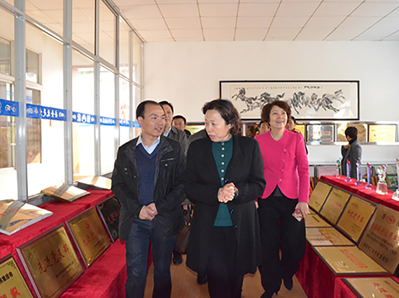 湖南省人大常委副主任、總工會(huì)主席劉蓮玉一行蒞臨&ldquo;湘潭恒欣&rdquo;參觀調(diào)研