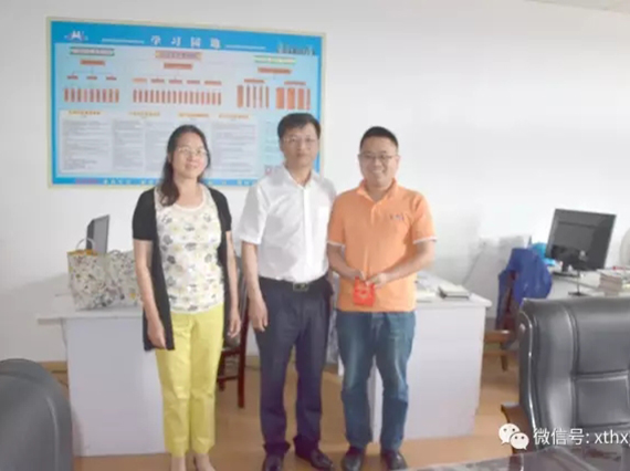 韶山市委常委、副書記韓波蒞臨【湘潭恒欣】慰問科技工作者