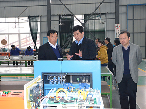 國(guó)家財(cái)政部劉處長(zhǎng)一行蒞臨&ldquo;湘潭恒欣&rdquo;視察工作