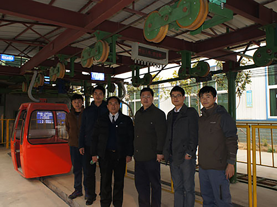 國(guó)家安標(biāo)中心長(zhǎng)沙機(jī)電檢測(cè)中心翟主任一行蒞臨&ldquo;湘潭恒欣&rdquo;