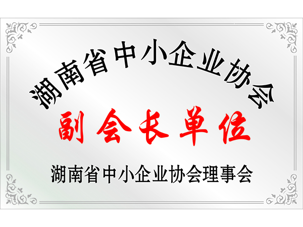 湖南省中小企業(yè)協(xié)會(huì)副會(huì)長單位