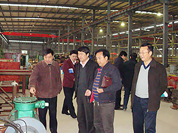 省科技廳領(lǐng)導楊智平同志視察公司重點科研項目