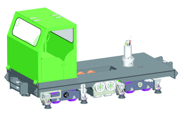 卡軌制動(dòng)尾車(chē)