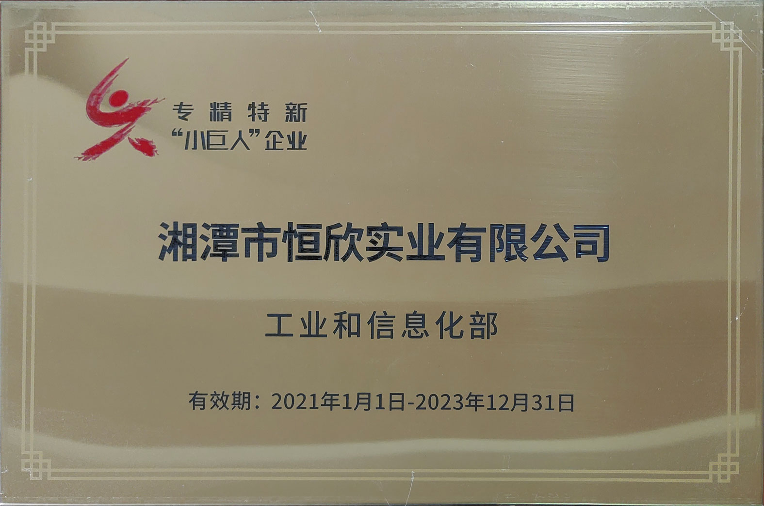 榮獲國家專精特新&ldquo;小巨人&rdquo;稱號(hào)