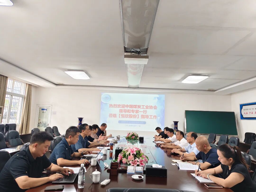 中國(guó)煤炭工業(yè)協(xié)會(huì)領(lǐng)導(dǎo)蒞臨我司視察指導(dǎo)